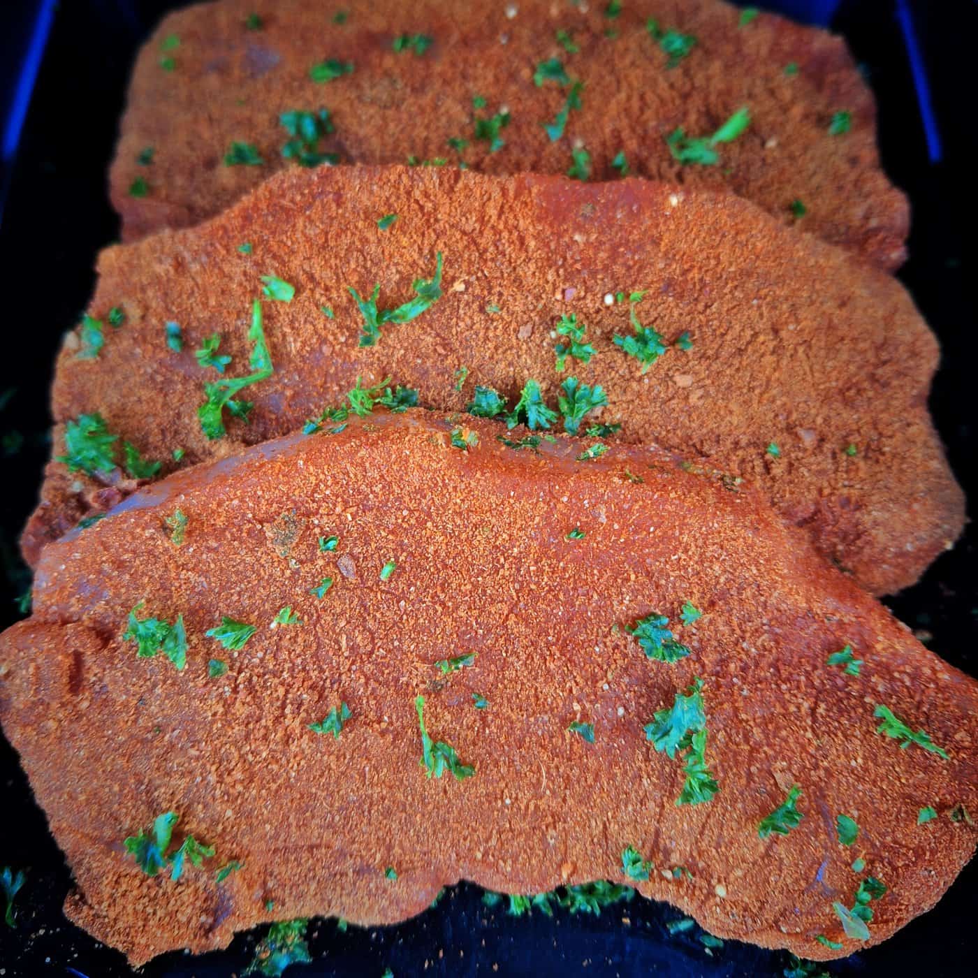 Varkensfilet lapjes gekruid