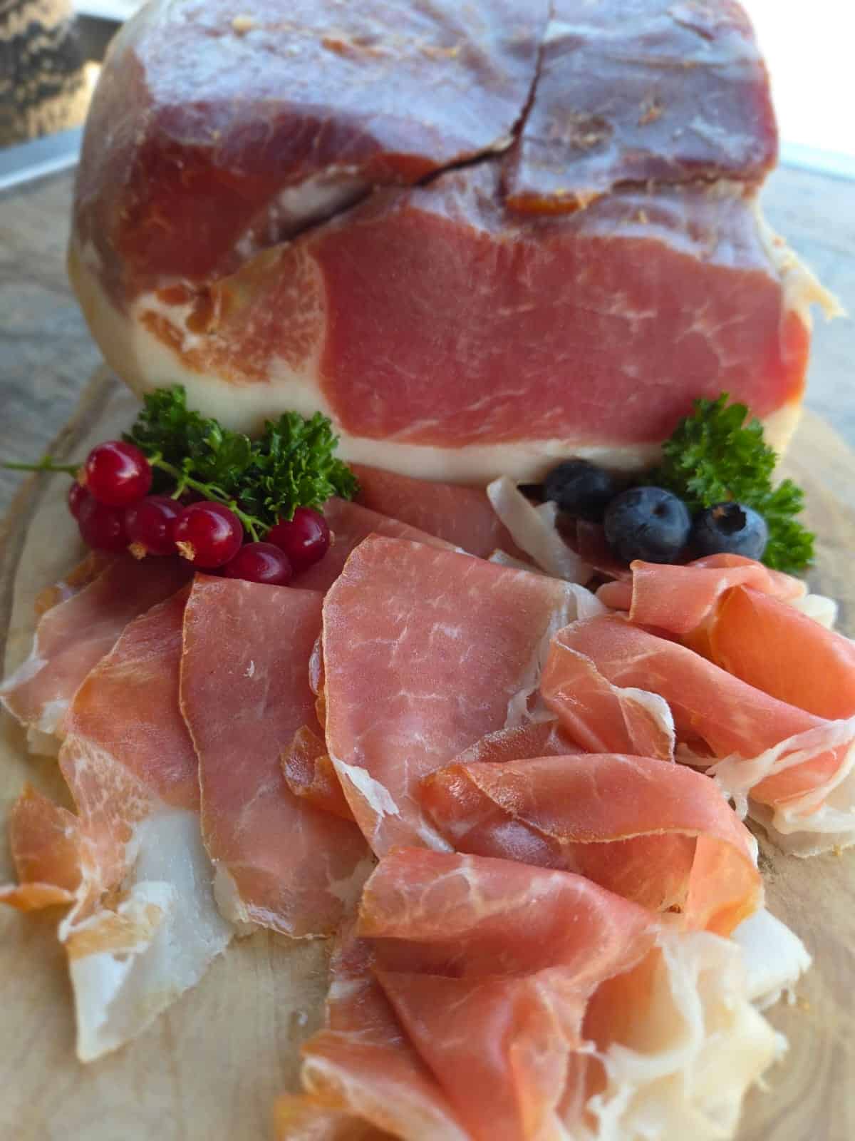 Prosciutto San Daniele ham