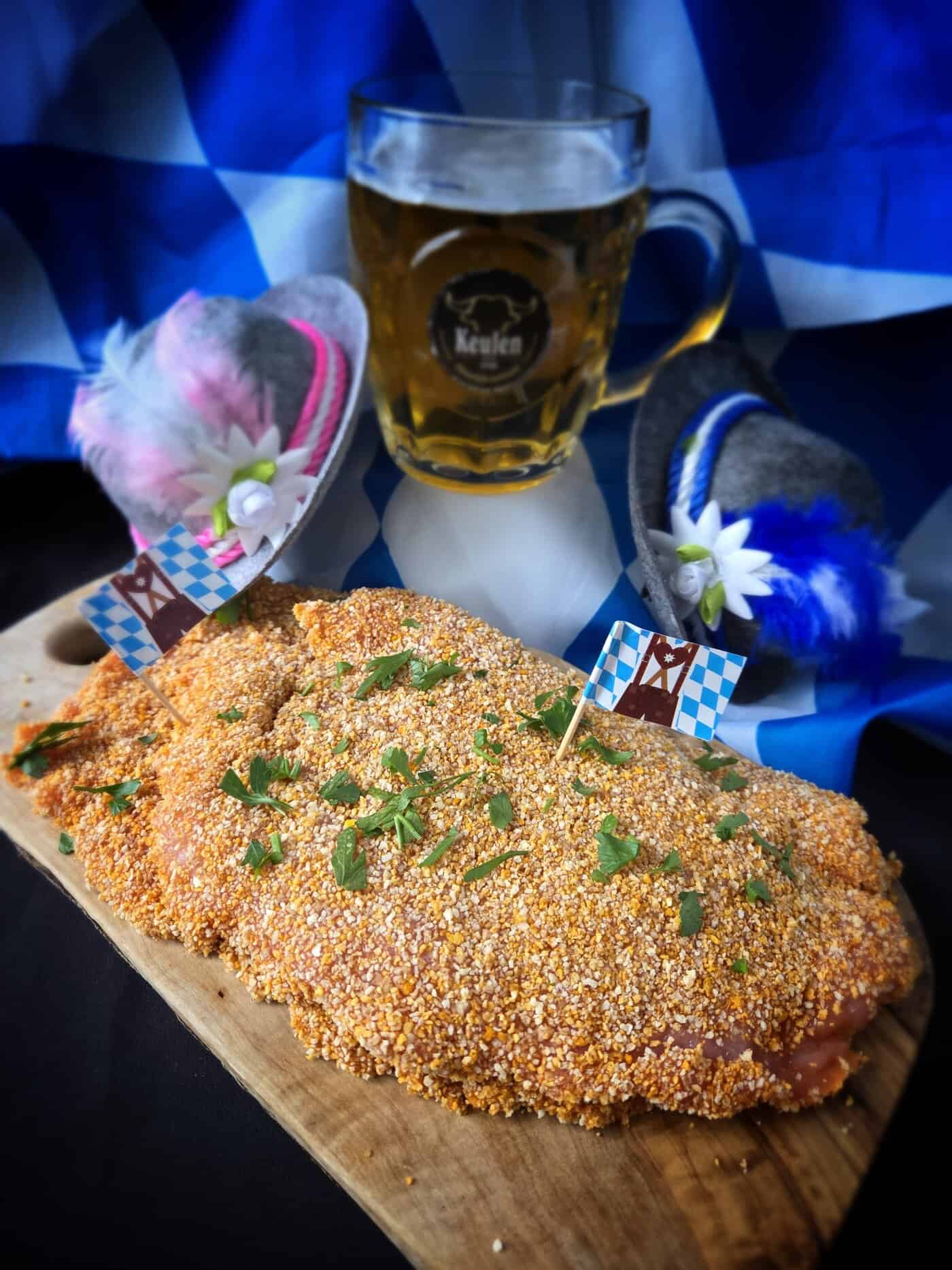 Oktoberfest, Fußmatte Schnitzl